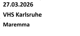 Maremma VHS Karlsruhe